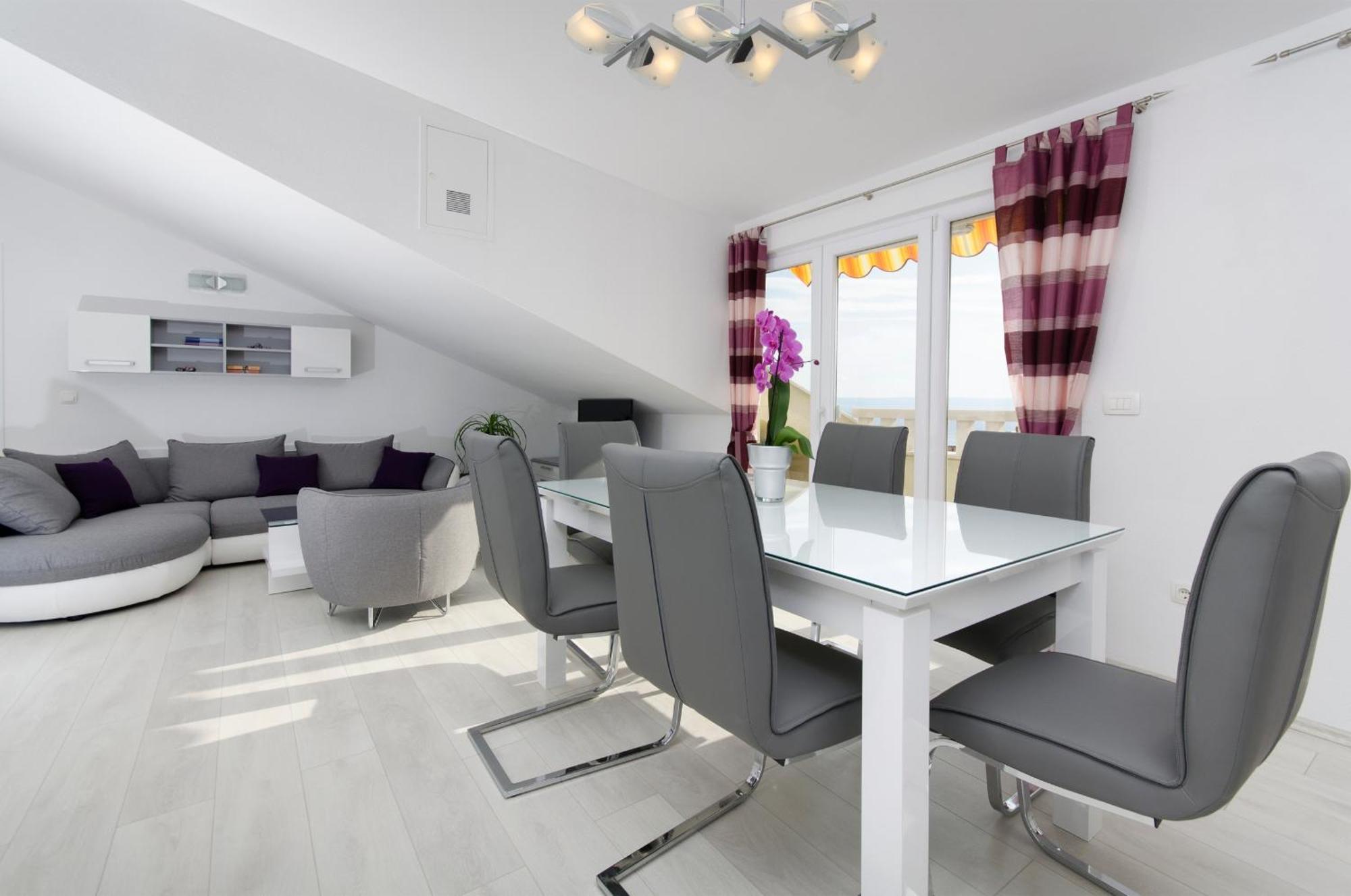 Ferienwohnung Mg Ravlic Sea View Makarska Zimmer foto